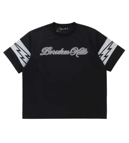 Boredom Kills Mesh Jersey Black